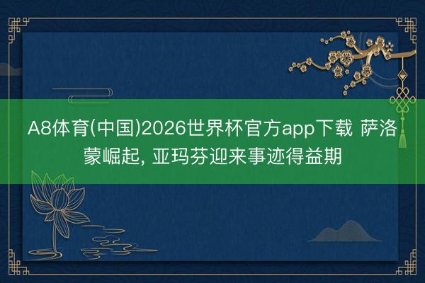 A8体育(中国)2026世界杯官方app下载 萨洛蒙崛起， 亚玛芬迎来事迹得益期